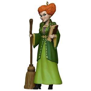2021 Hallmark Disney Hocus Pocus Winifred Sanderson‎ Halloween Ornament NEW